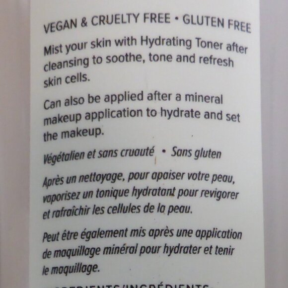 New! Pure Anada Marine Mineral Toner, Spray Mist, Hydrating Vegan All Skin Types - Picture 7 of 8